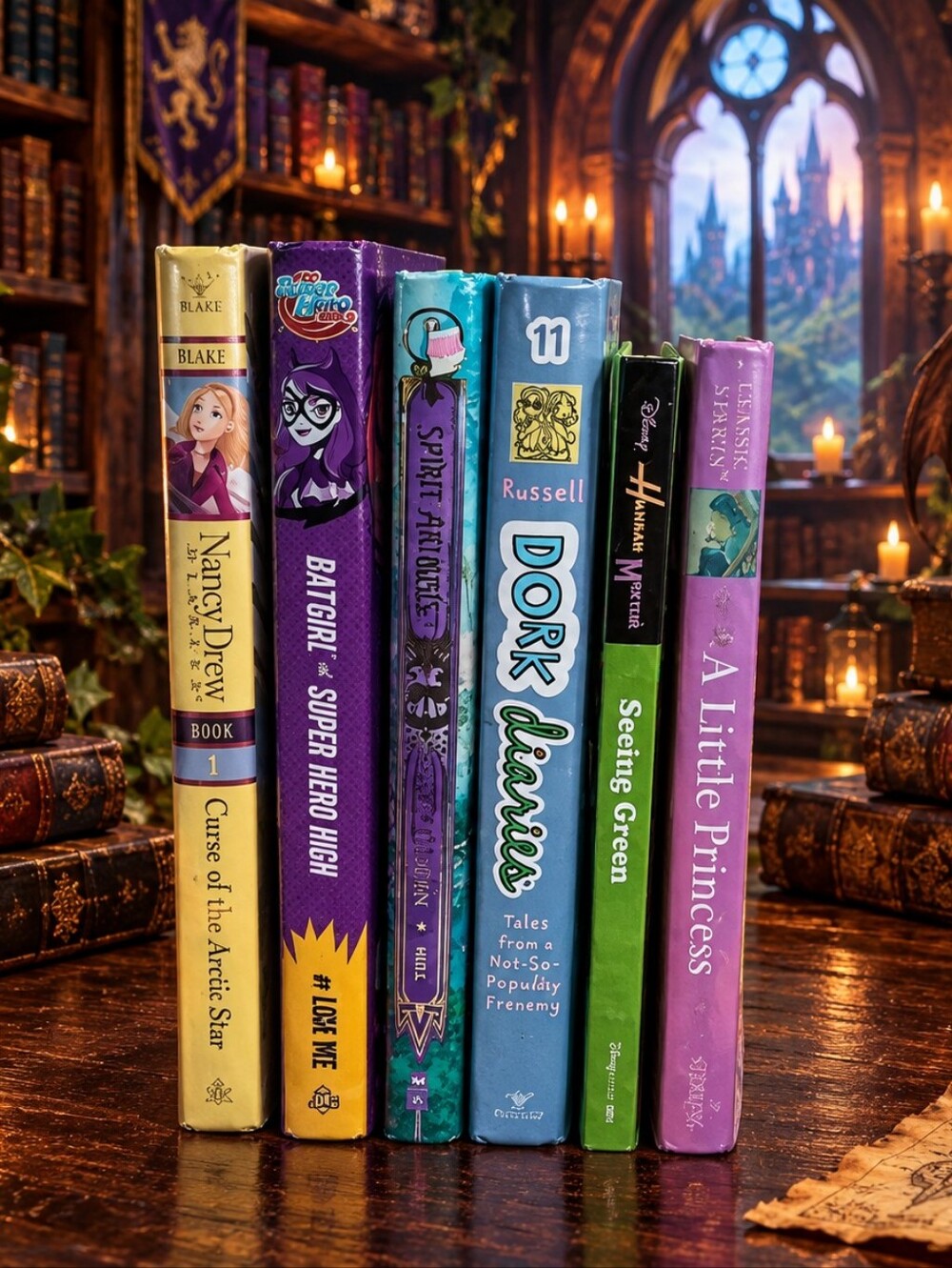 Scholastic Kids Book Set - 6 Hardcovers.